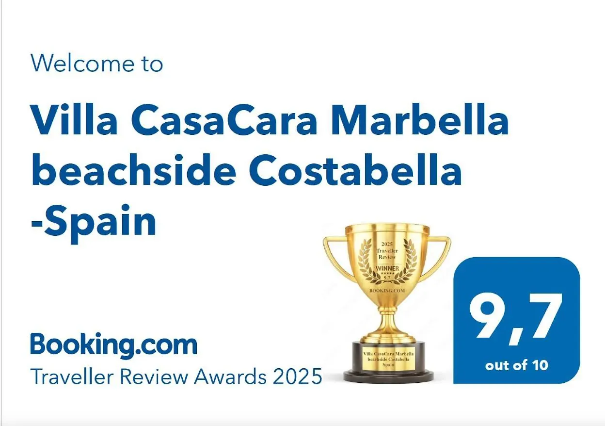 Villa Casacara Marbella Beachside Costabella -Spain 0*,